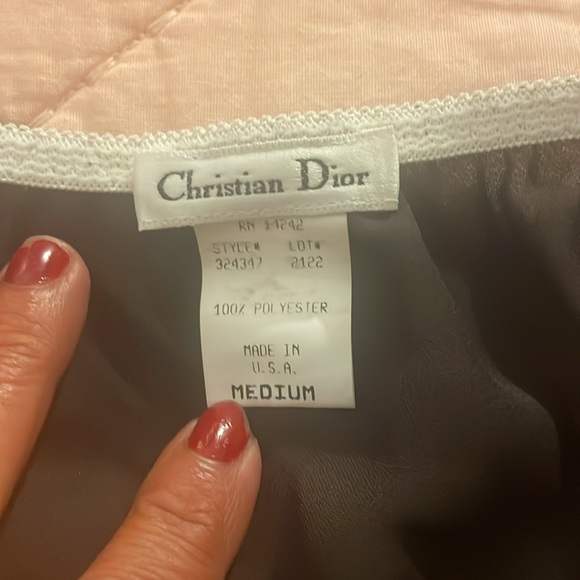 VG CHRISTIAN DIOR 3 Piece matching lingerie set MD /LG PRISTINE Very Rare! 💕SALE - Picture 11 of 16